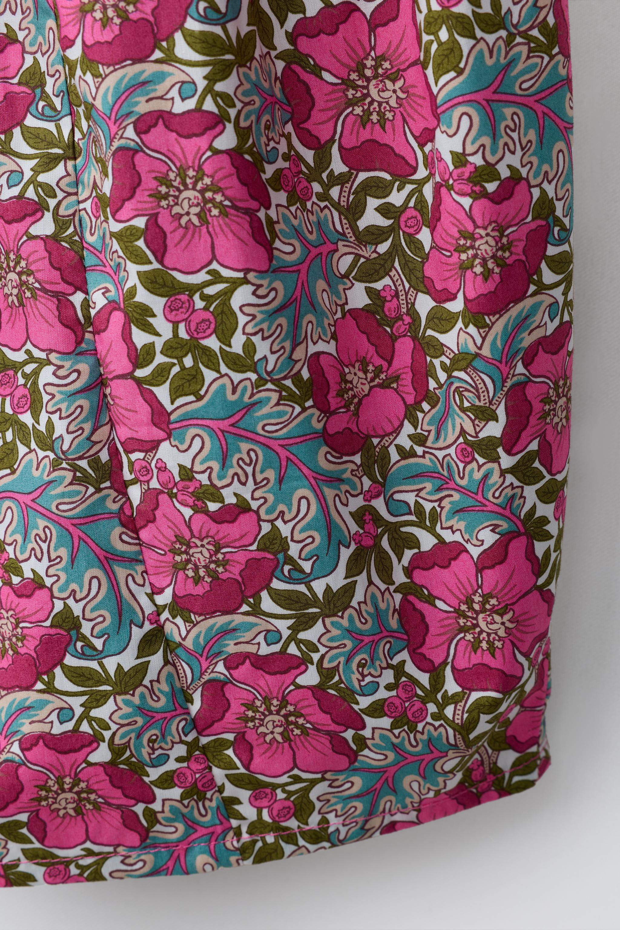 PRINTED FLORAL BLOOMER PANTS MADE WITH LIBERTY FABRIC